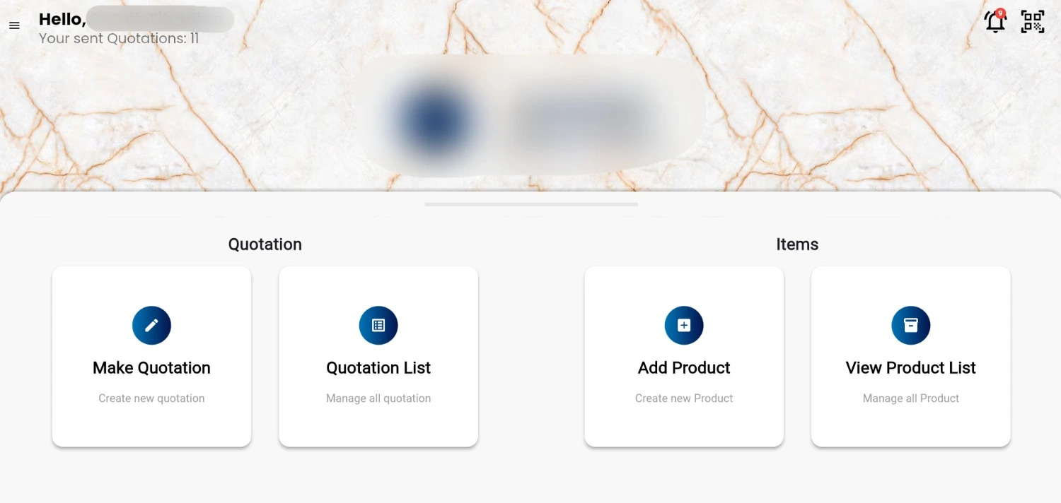 Quotation Application